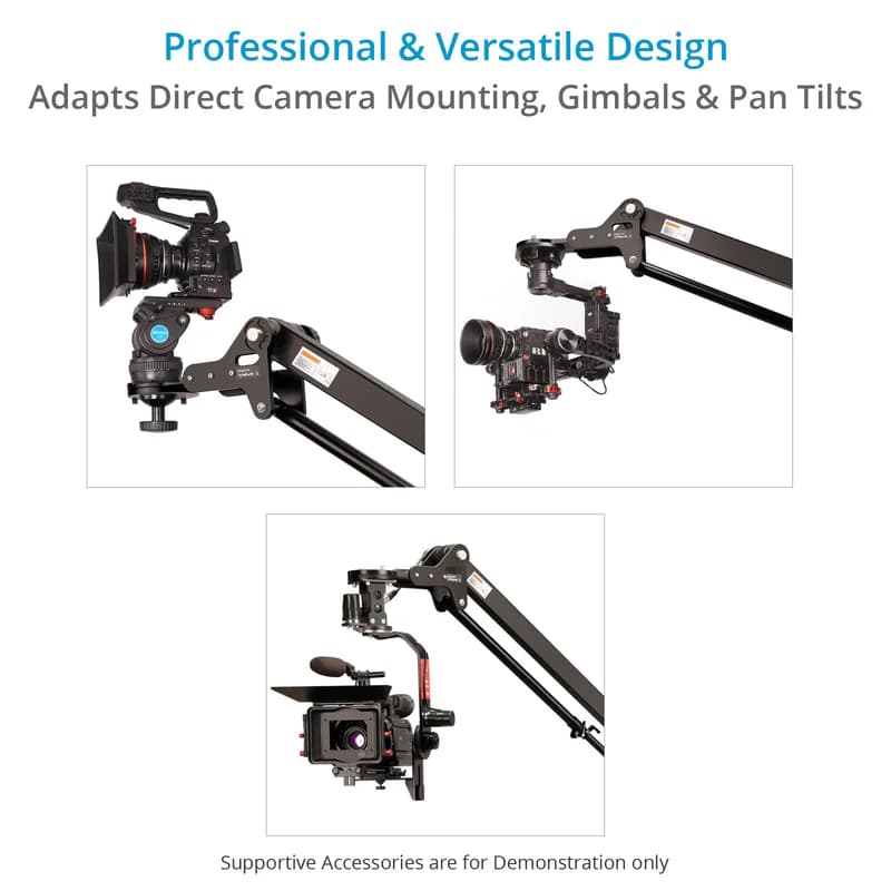 Proaim 7' Wave-2 Jib Crane for Camera / Gimbals / Pan Tilt Heads alternate
