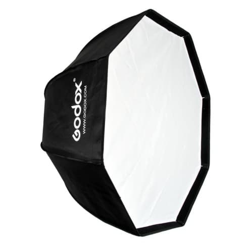 Godox Octa 80cm Umbrella Softbox with Velco Grid & Elinchrom Adpater, SB-UEE80