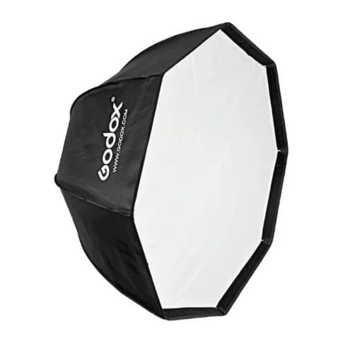 GODOX Octa 120cm Umbrella Grid Softbox for Flash & Speedlight, Reflective with Carrying Bag, SB-UBW120