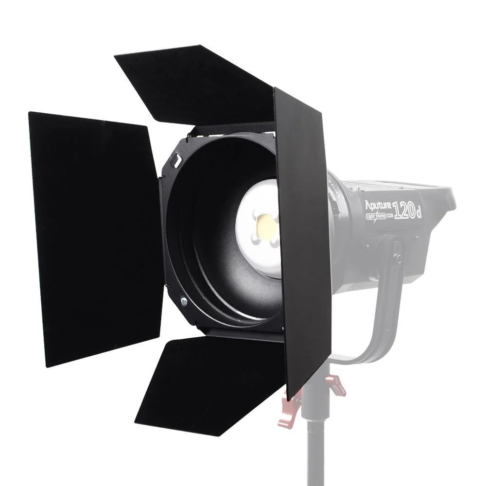 Aputure Barndoors for Aputure 120D II, Aputure 120D, Aputure 300D Bowens Mount