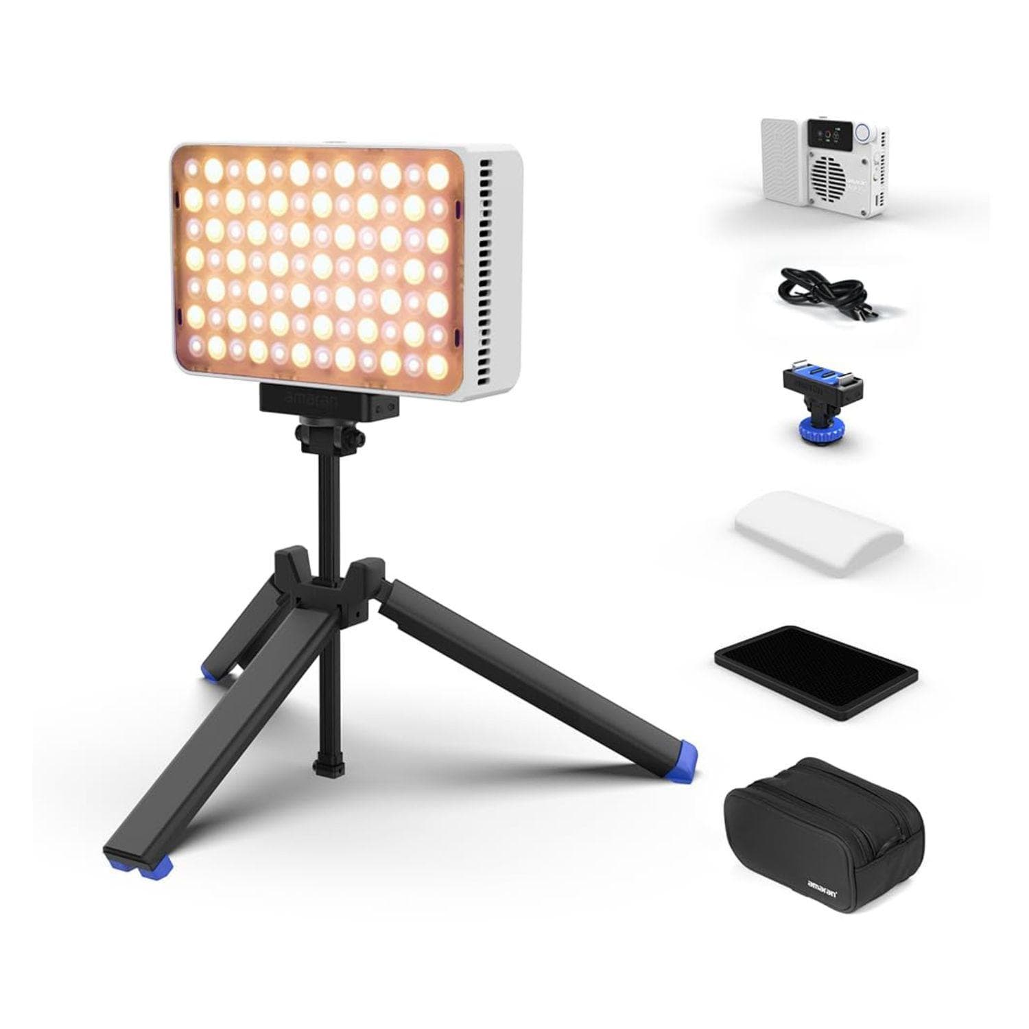 Amaran Ace 25c RGB LED Light Panel All-in-One Creator Kit