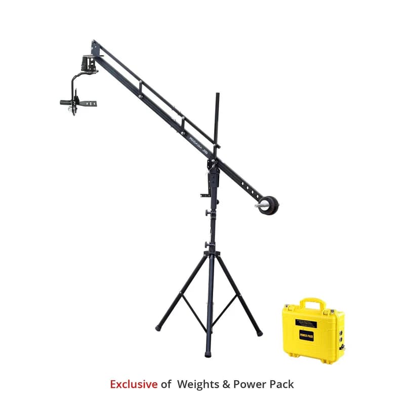 PROAIM 9FT Camera Jib with Jib Stand, Jr. Pan-Tilt Head